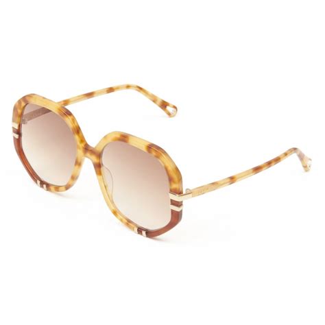 chloe west sunglasses|chloe oversized round sunglasses.